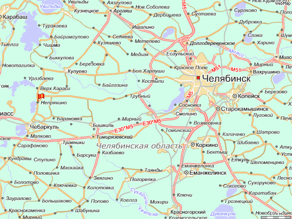 Схема проезда